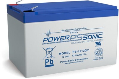 PS-12120 Power-Sonic 12 Volt 12Ah Akku Bleiakku 12V PS12120