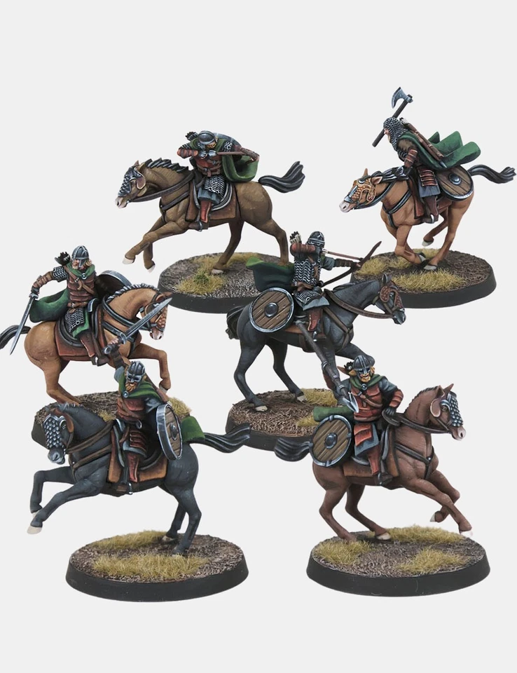 Set of 6 West Human Riders - Davale Games/Fantasy/Middle Earth