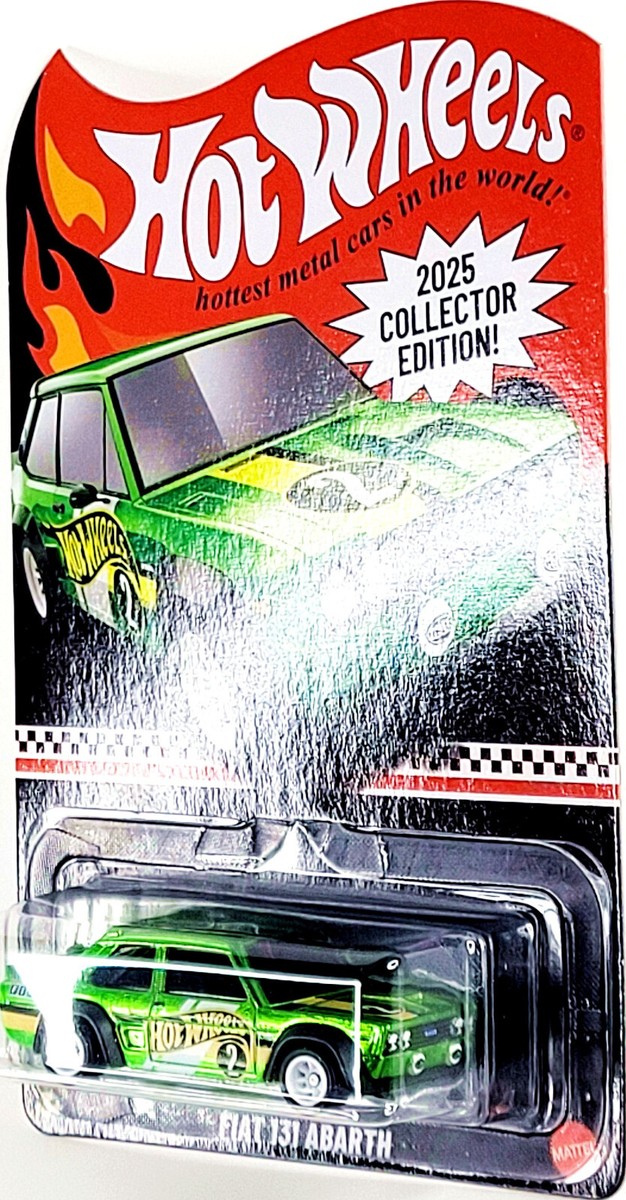 Hot Wheels 2025 Fiat 131 Abarth Collectors Edition Mail In