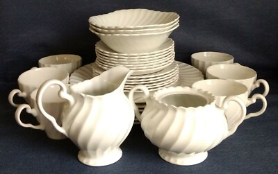 Johnson Made in England “Snowhite Regency” Ironstone Buy By the  Piece