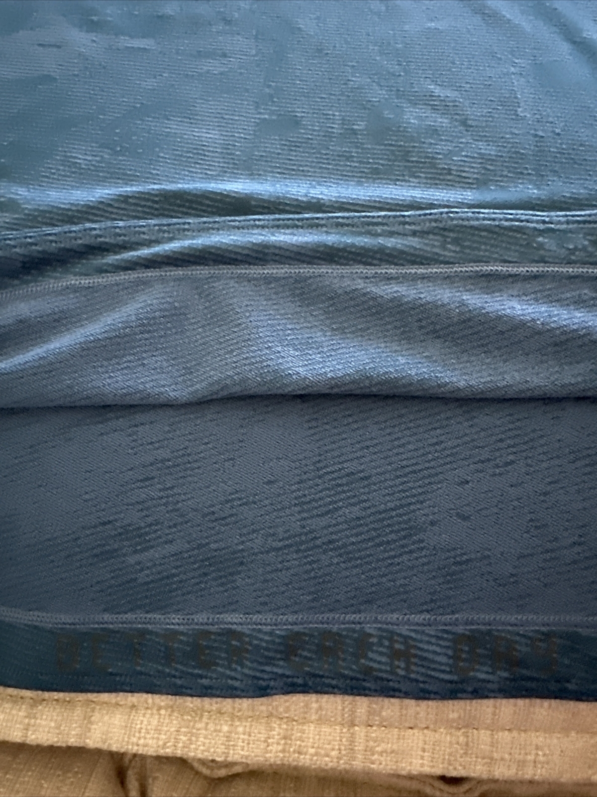 Lululemon Performance Pull Over Shirt Marbled Blue - image 3