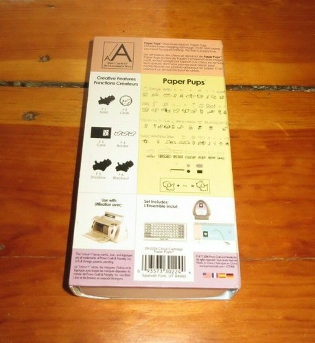 CRICUT FORMEN PATRONE PAPIER WELPEN PROVO CRAFT KOMPLETT - Bild 2 von 3