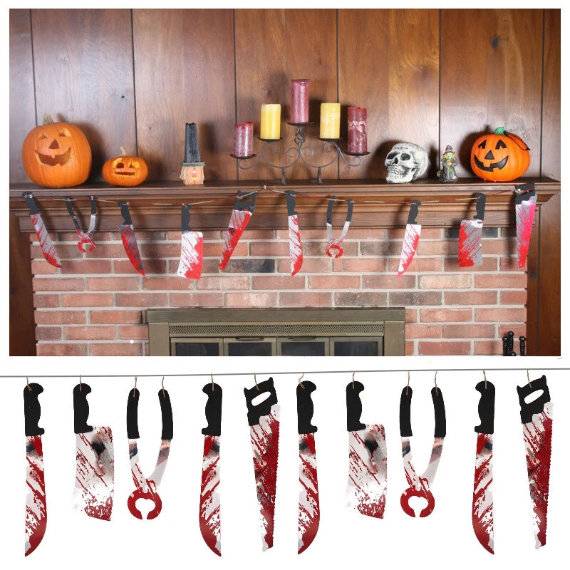 Fantasmi da appendere per alberi, fantasmi bianchi da appendere, decorazioni per Halloween, decorazioni per esterni per feste, patio, prato, giardino