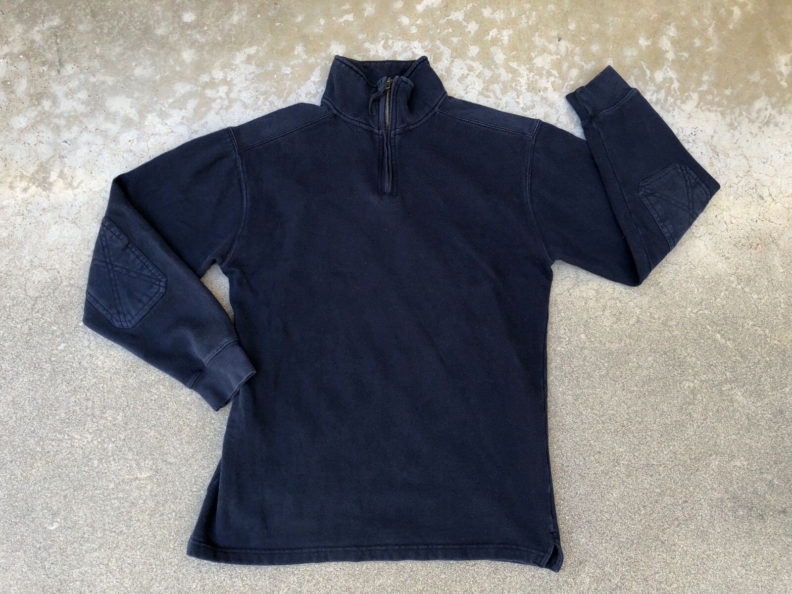 Zip Pullover Sweater Sweatshirt | Small 