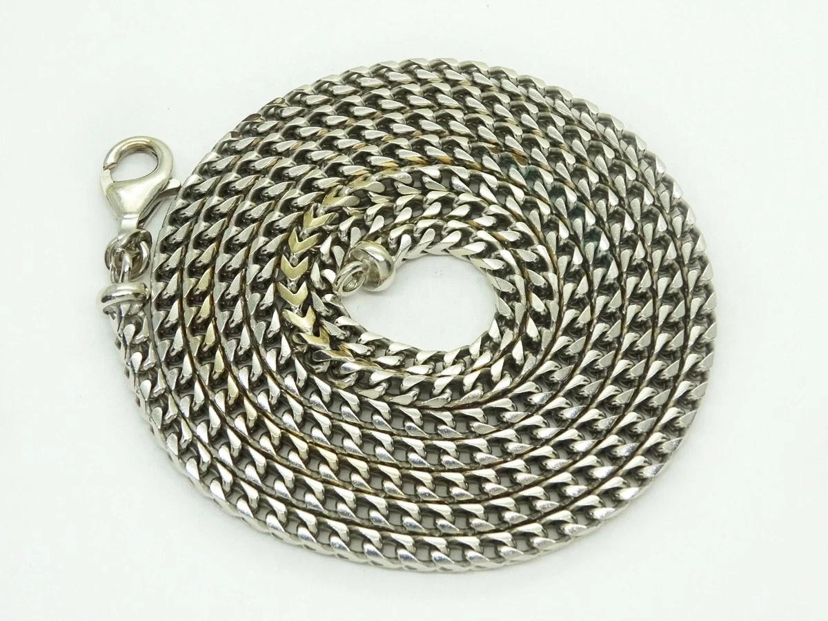 Foxtail link sale gold chain