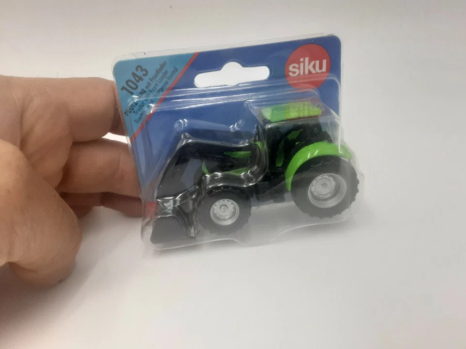 DEUTZ Agrotron avec chargeur,SIK1043, échelle,SIKU - Photo 1/1