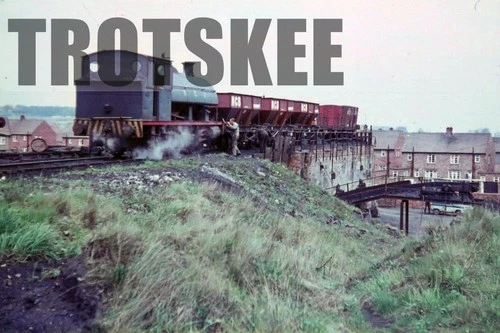 35mm Slide Industrial Steam Loco NCB Washington Colliery 1967 Orig