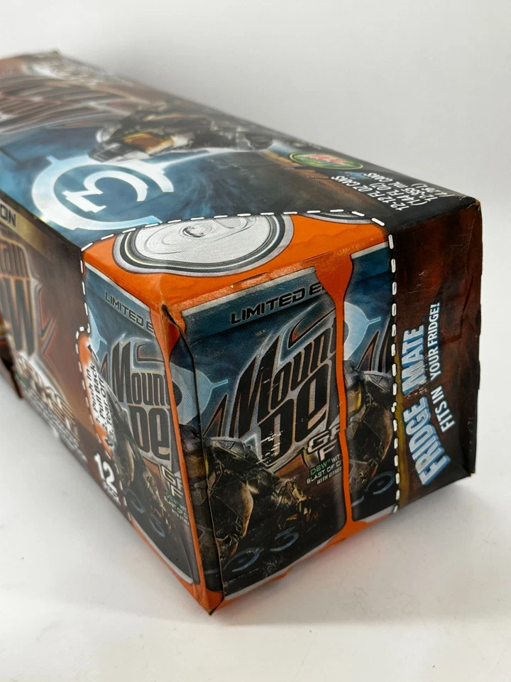 Mountain Dew Game Fuel Halo 3 Master Chief  Limited Edition 12 Pack Empty Cans - Image 3 of 4