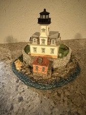 Harbour Lights Rose Island RI Lighthouse #614...