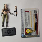 2011 GI Joe 30th Dreadnok Battle Set 3.75” Zanya Figure Complete w/ Filecard