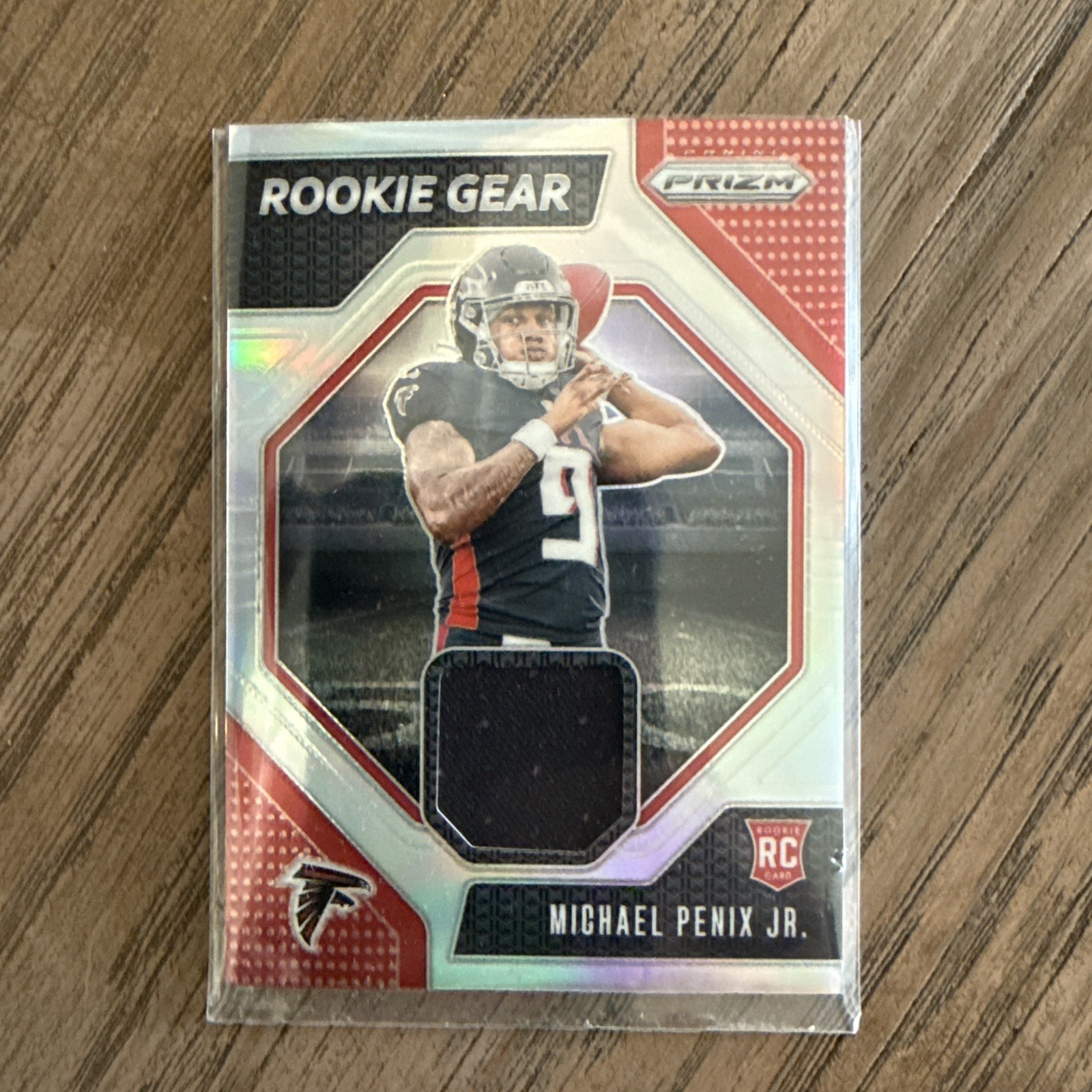 2024 Panini Prizm - Rookie Gear Michael Penix Jr. #RG-MPJ (MEM, RC)(17)