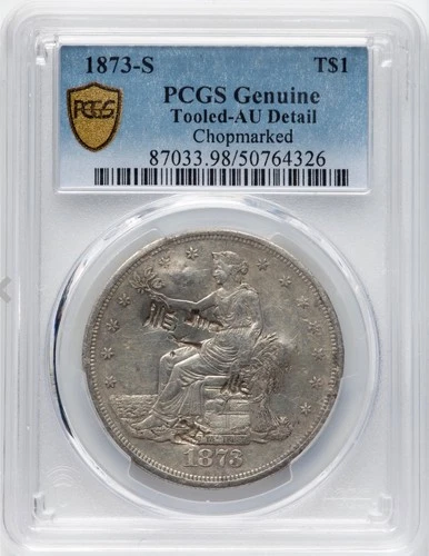 1873-S Trade Dollar — photo from another recent sale