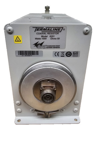 Termaline Coaxial Resistor 8251 - 1000 Watt 50ohm - Good Condition - Estate Sale