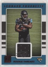 2017 Panini Donruss Rookie Threads Red Leonard Fournette #2 nd3