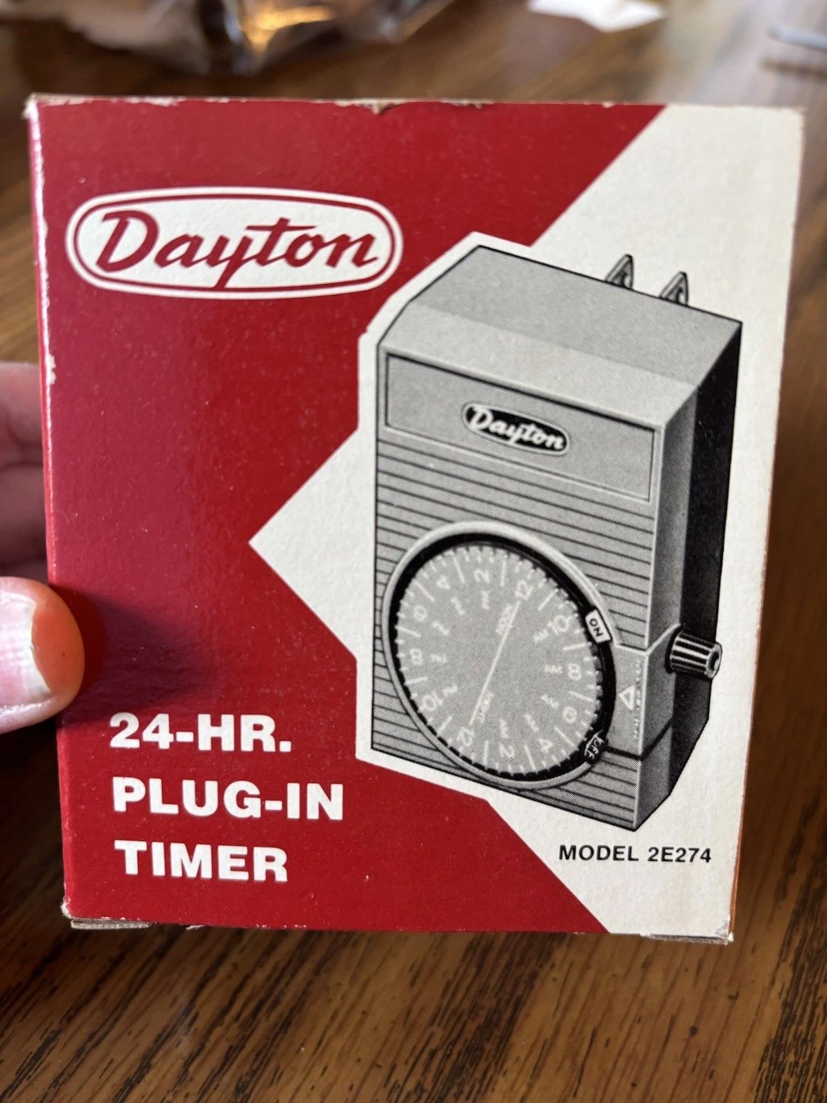 Vintage Dayton 24 hour multi operation timer