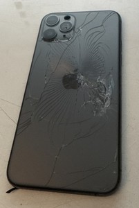 Original Apple iPhone 11 Pro Gehäuse Rahmen Glasbruch Für Refurbisch Grau