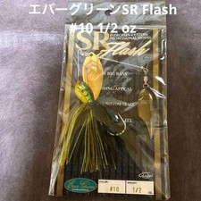 Evergreen SR Flash Spinnerbait #10 1/2 oz Flashting Bottom Trace New