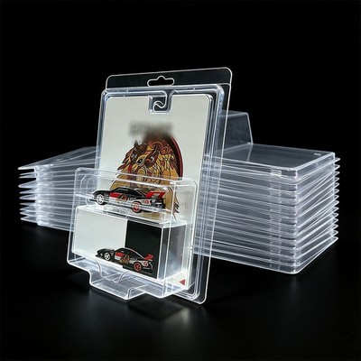 5-50x Clear Protector Display Case Clamshell For MINI GT Mijo Diecast Model Cars