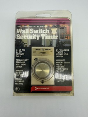 Intermatic Programmable Electronic Wall Switch Security Timer Model EJ341C NEW
