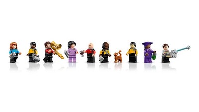 LEGO  Figuren aus Set 10356 -Star Trek Enterprise NCC-1701-D NEU 