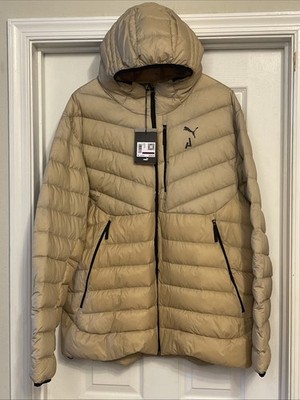 Puma Lightweight Down Jacket Packable Hiking Camping Survival Men s 2XL