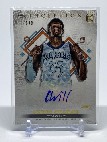 Autografo Jayden Williams 2022 Topps OTE Inception #IA-JW4 30/199 RC - Foto 1 di 3