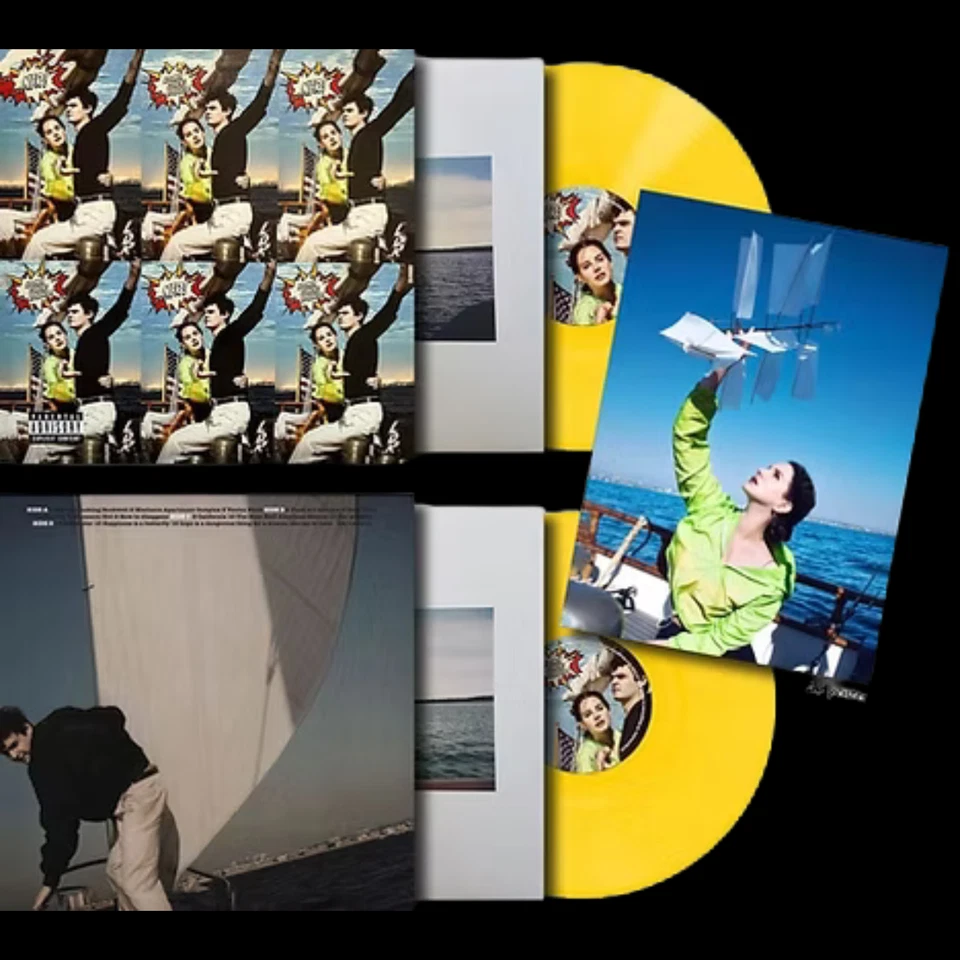 LANA DEL REY - Norman Fucking Rockwell! Yellow Coloured Vinyl 2LP New & Sealed - Image 2 of 3