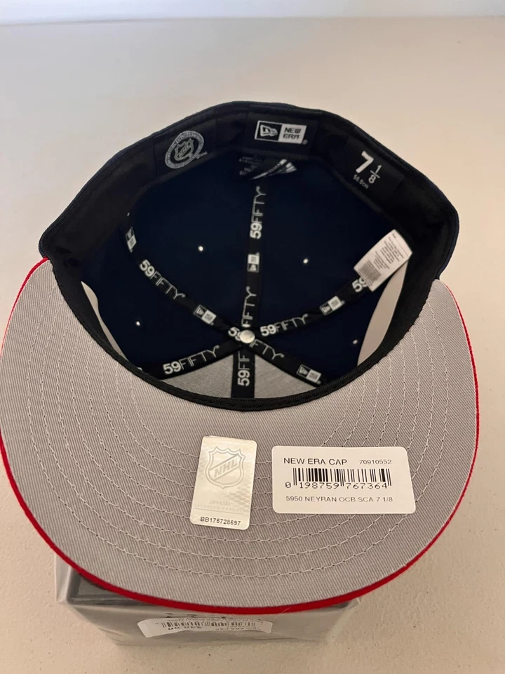 Мужская New Era статуя Свободы New York Rangers 59FIF резинке шляпа 7 1/8 - Изображение 3 из 3