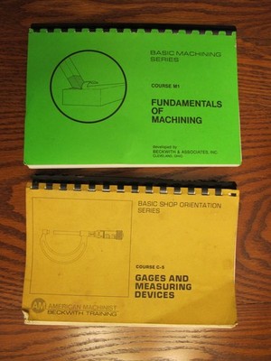 American Machinist - Beckwith Machinist Shop and Orientation Series - 12 Books