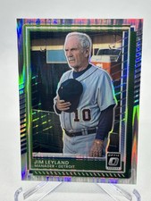 2025 Panini Donruss - Optic Jim Leyland #63 Shock Prizm