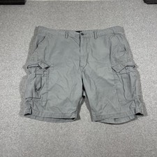 Levi's Men 42 Light Blue Ripstop Cargo Shorts Relaxed Fit Flat Front Lightweight