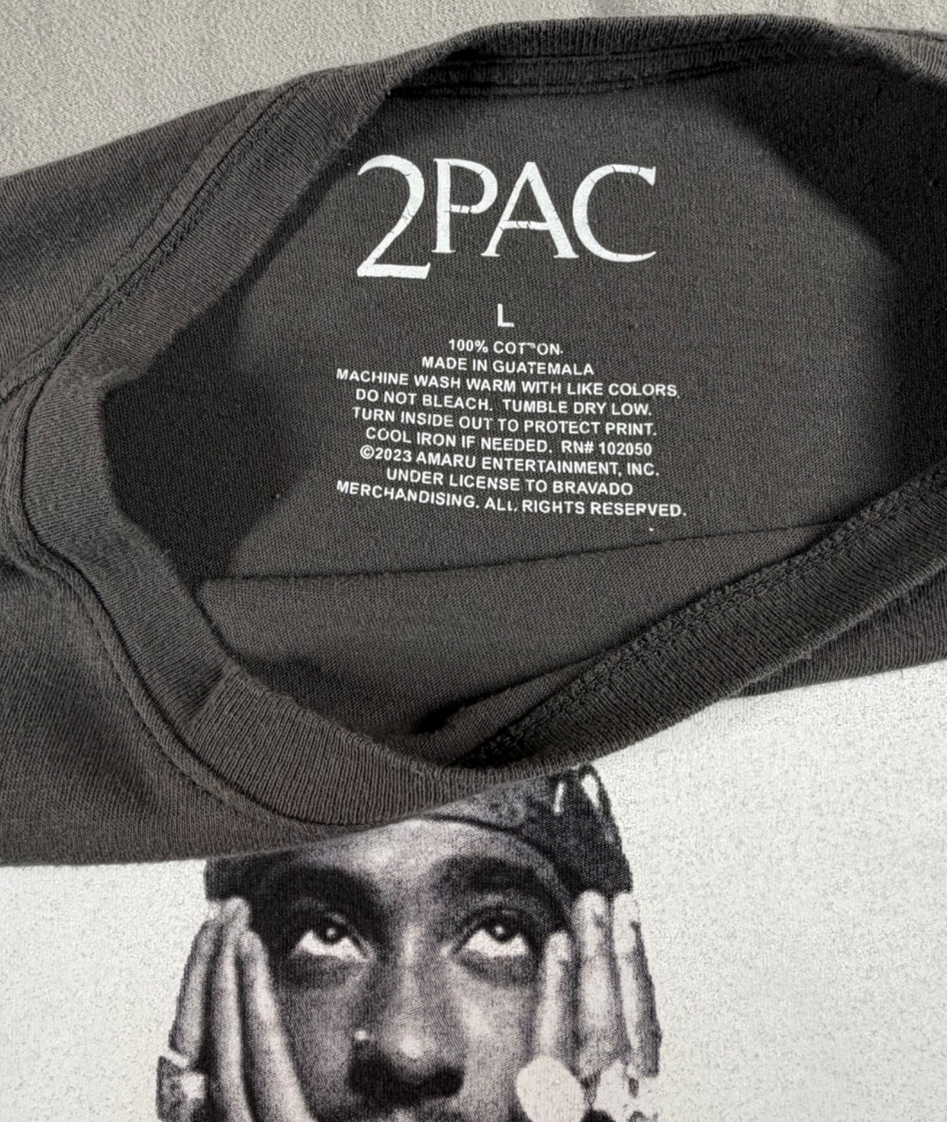 Official licensed 2Pac Authentic licensed 2Pac (T… - image 3