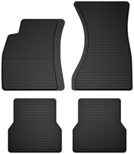 Gummifußmatten für: Audi A4 B8 (bj. 2007-2015) Schwarz Automatten 4-tlg set