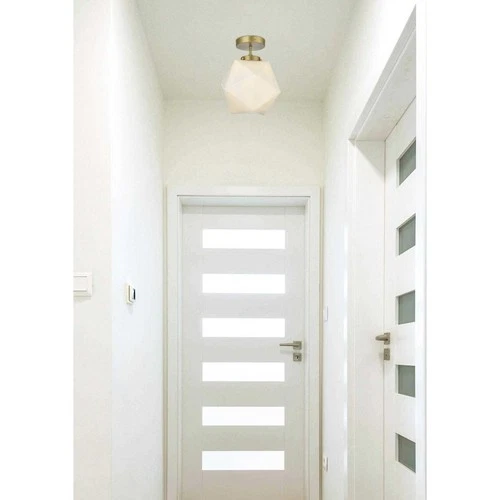 Living District LD2347SG Lawrence Flush Mount Satin Gold - Picture 9 of 9