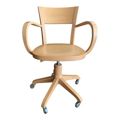 CALLIGARIS Schreibtischstuhl Bürostuhl Made in Italy Aus Buchenholz  Holz