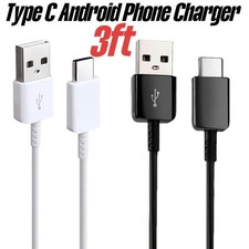 3ft Type C Charging Cord Android Phone Charger Lead for Samsung Galaxy S21 S22 