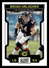Brian Urlacher 2023 Score #109 Chicago Bears FOOTBALL FREE SHIPPING