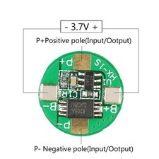 5PCS 3.7V 1S 2.5A 18650 li-ion BMS PCM Battery Protection Board PCB