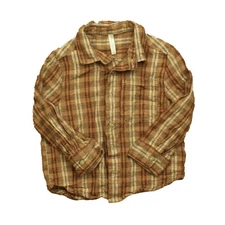 Rylee + Cru Autumn Plaid Collared Long Sleeve Shirt Toddler 2-3 Years