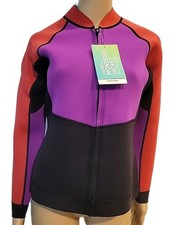 BRP Seadoo Montego Ladies Medium Wetsuit Jacket MM Violet 2868210641 UV Surfing