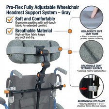 مقتنيات Wheelchairs Headrest