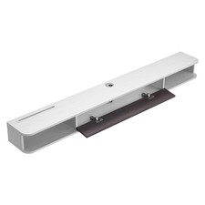 Uimoso Floating TV Stand 70 in Entertainment Center Power with Cable Hole White