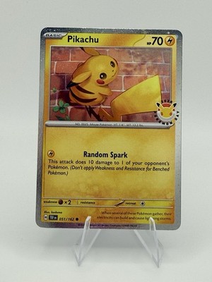pokemon day 2024 promo card Pokémon TCG Pikachu 2024 Pokémon Day 051/162 Holo Promo