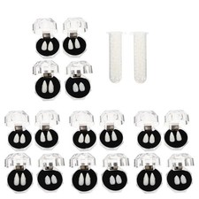 Reusable Halloween Vampire Fangs Set for Adults Durable ABS Fangs Props Decor