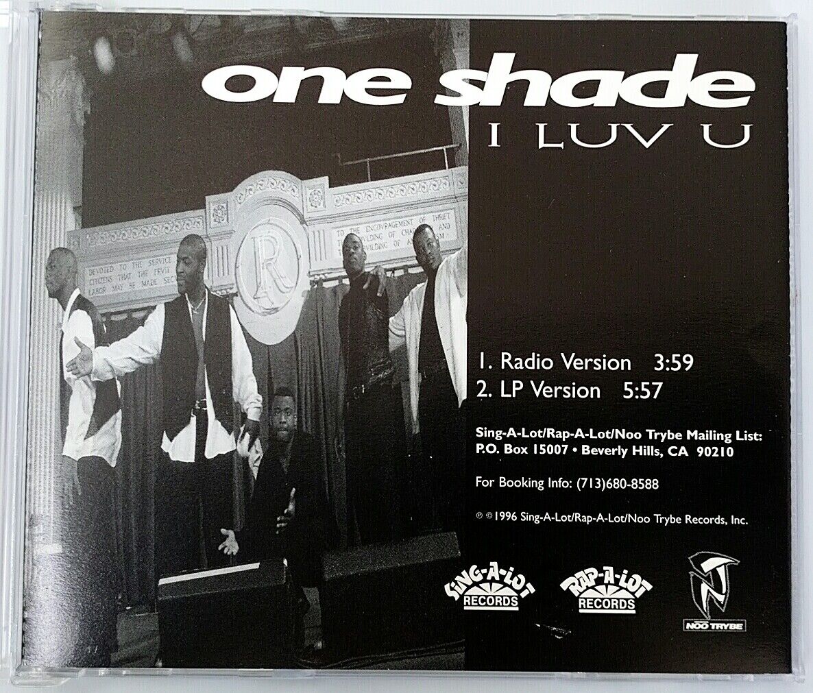 CD) One Shade ‎– I Luv U Promo, DPRO-11539, Near Mint, Rare. | eBay