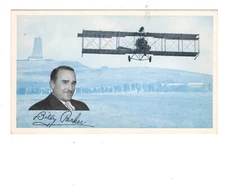 Phillips 66 Aviation Products Advertising Post Card  1953  Early Biplane