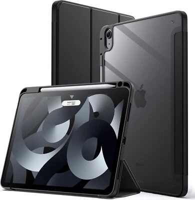 BRANDED For iPad Air 5/4 Case 10th Generation with Pencil Holder Hard PC Auto Wake/Sleep