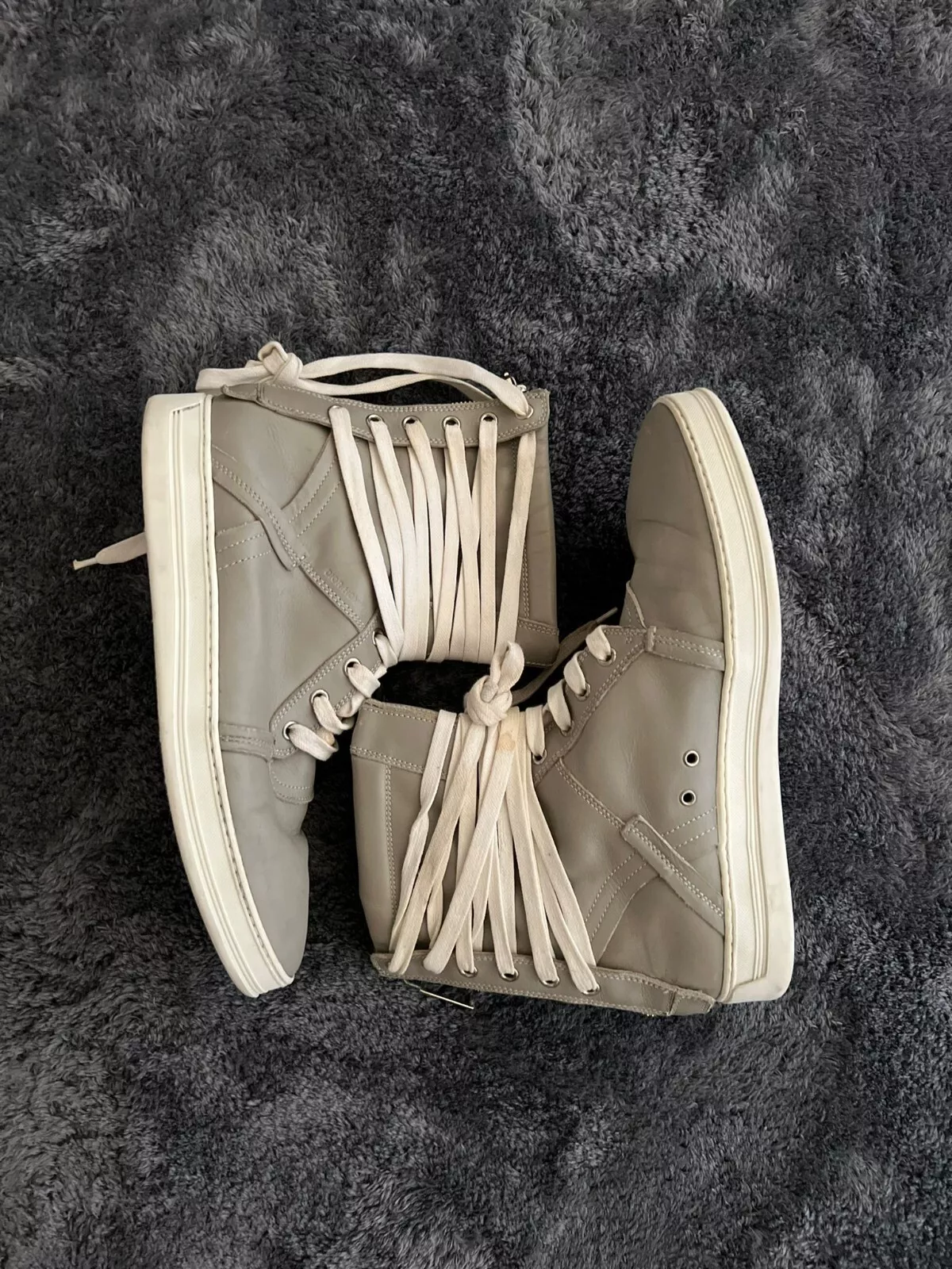 Dior × Kris Van Assche FW10 Laced Zip Up Sneakers Size Men's / US 8 / EU 41