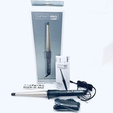 INFINITIPRO BY CONAIR Tourmaline Ceramic 1-Inch to 1/2 Inch Curling Wand