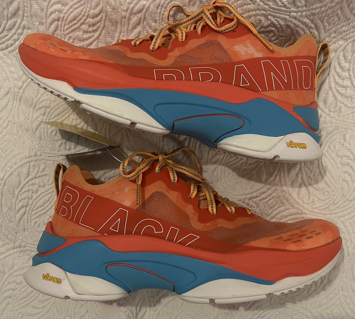 BRANDBLACK KITE RACER ORANGE/BLUE New With Tags Sz W 10/ M